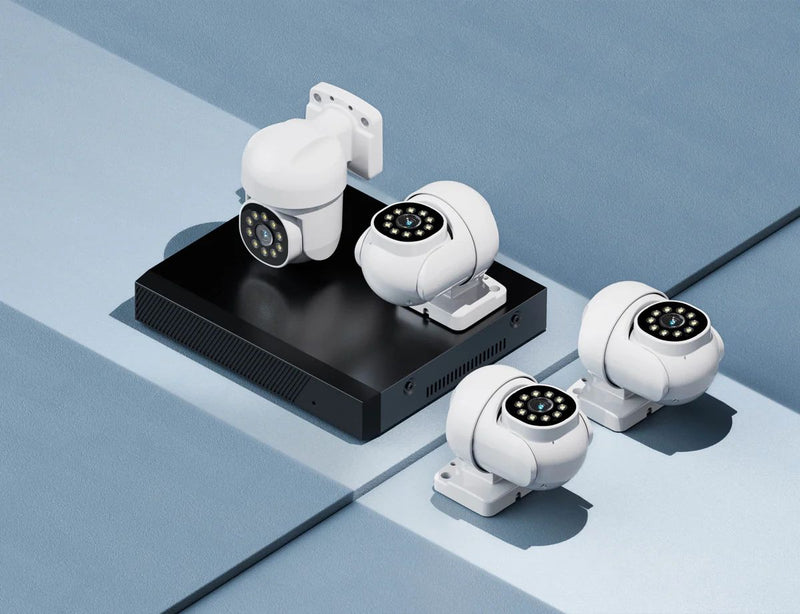 Security Camera with Monitor