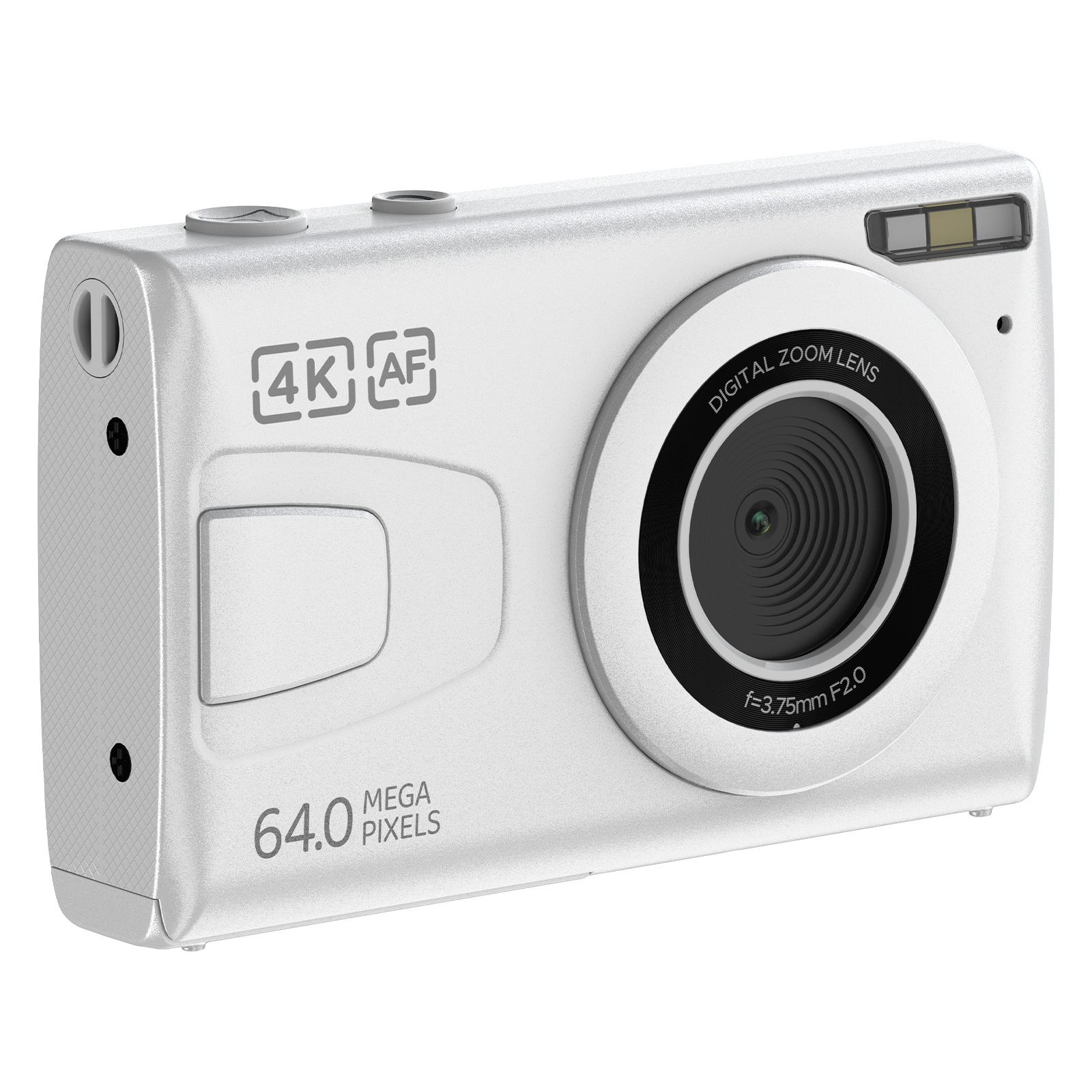 Digital Camera 4K 64MP with 32GB Card, 18X Digital Zoom, 2 Digital Camera 4K 64MP with 32GB Card, 18X Digital Zoom, 2