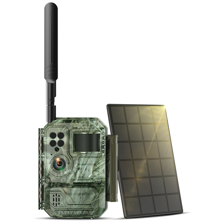 Campark TC35 4G Mobilfunk Live-Streaming Wildkamera mit Starlight Nachtsicht