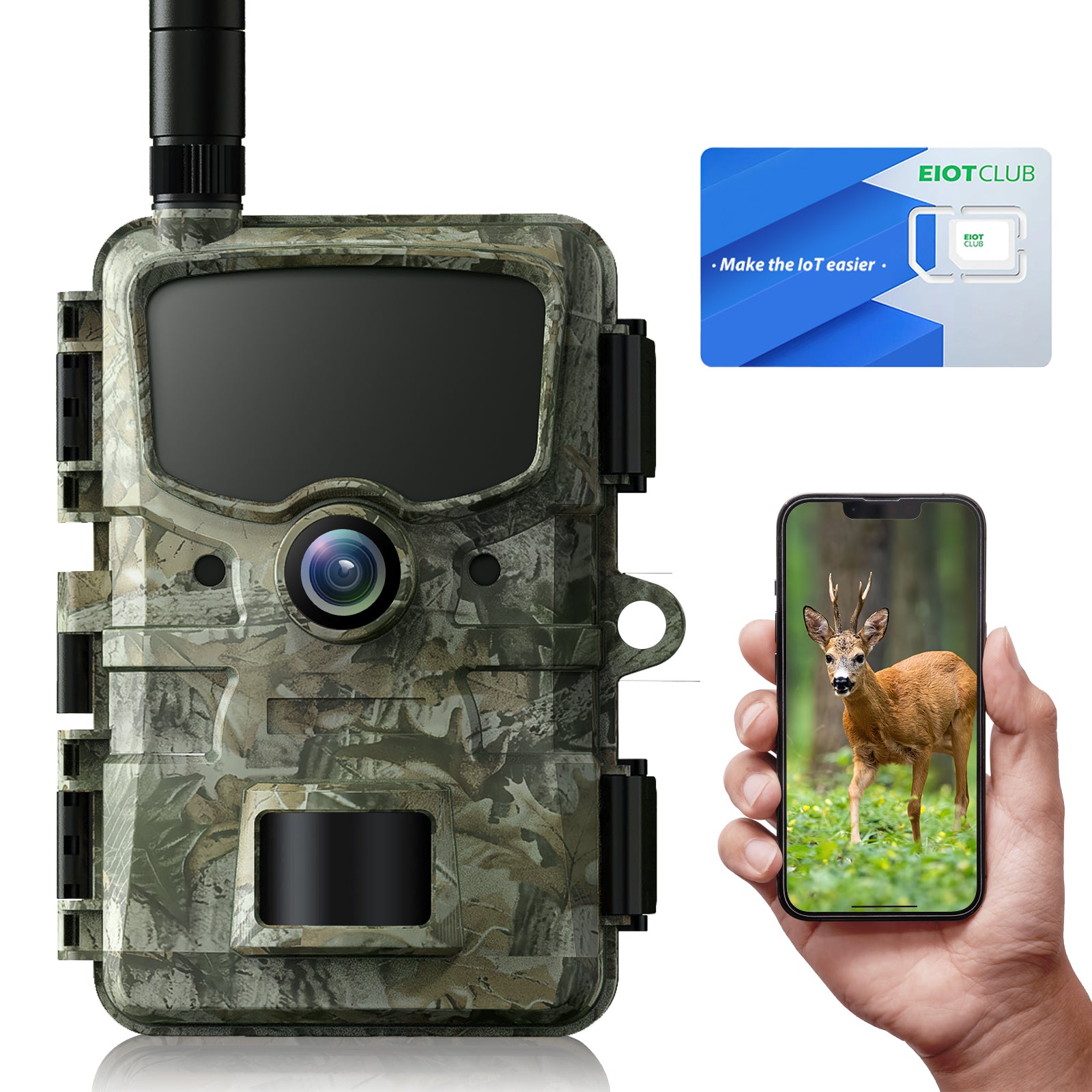  4G LTE Cellular Trail Camera Wireless View Outdoor Game Camera