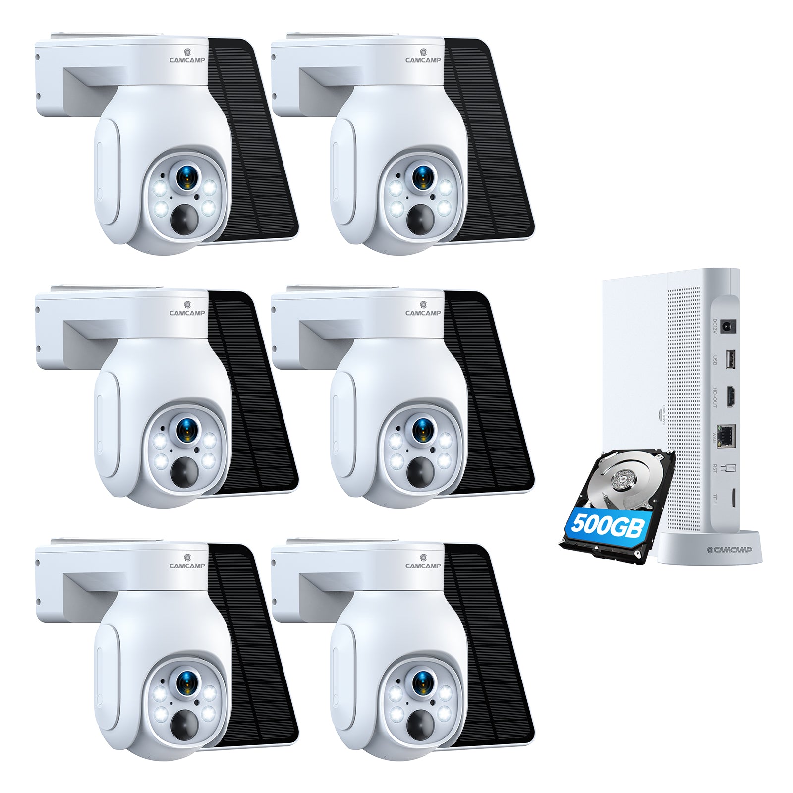 Solar-Powered Security Camera System | SC23 by Campark – Campark ...
