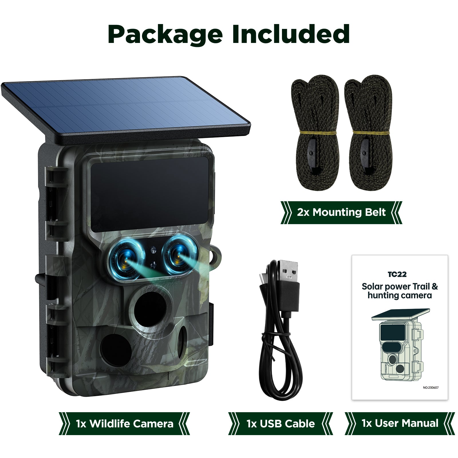 Catch Wildlife in Action with Campark TC22 4K Trail Camera | WiFi, Dual ...