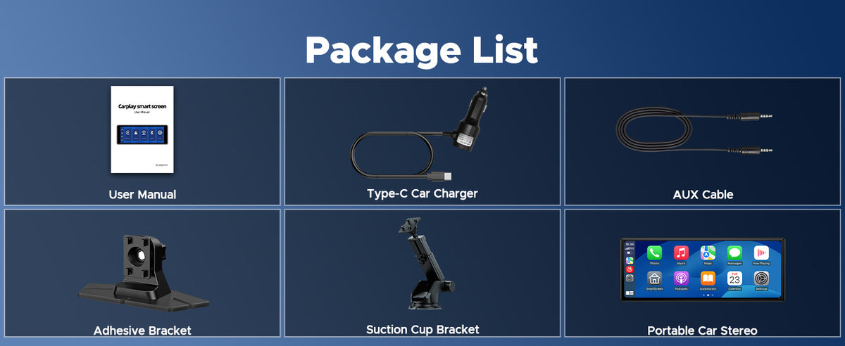 Carplay Package include