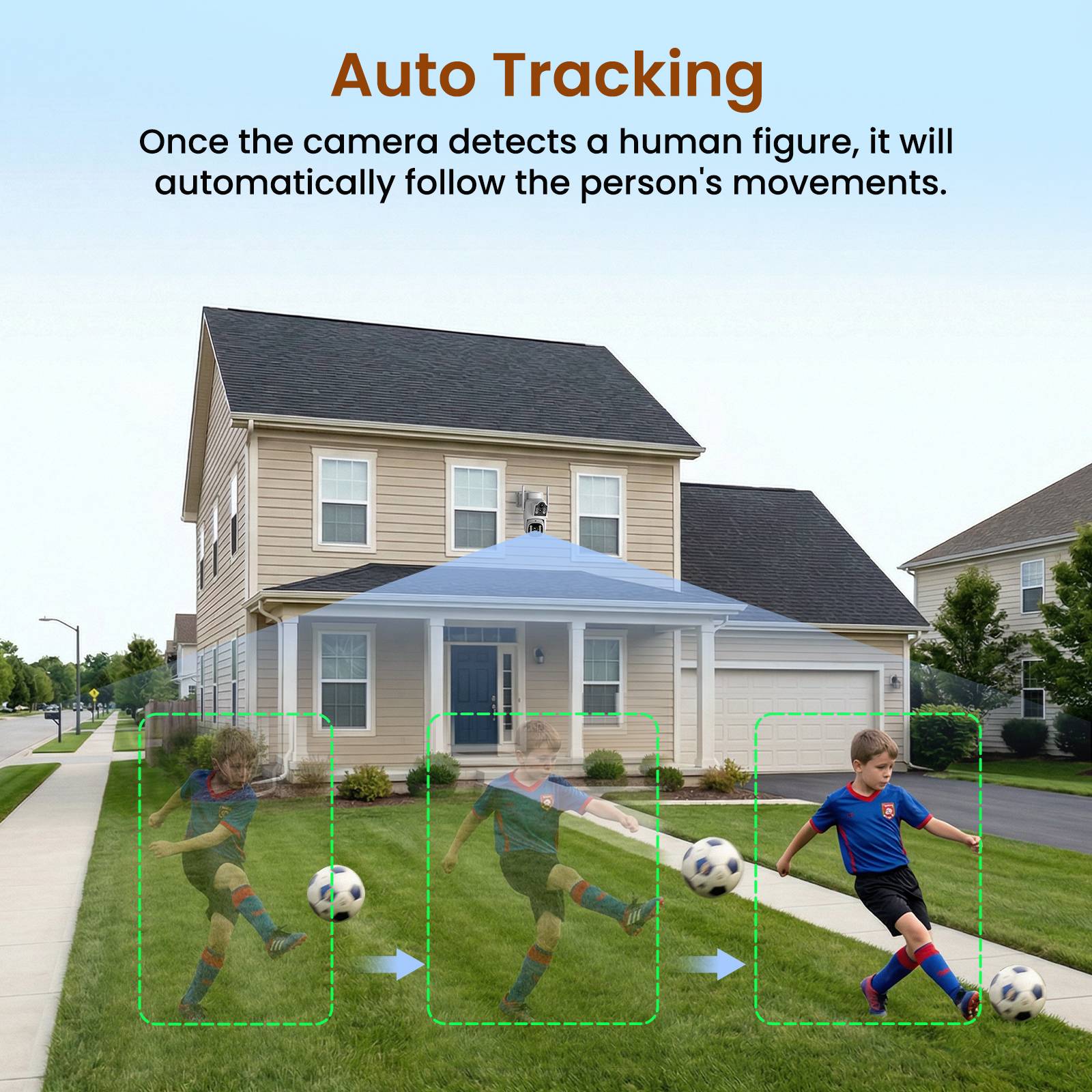 2K Dual-Lens 4G LTE Cellular PTZ Security Camera