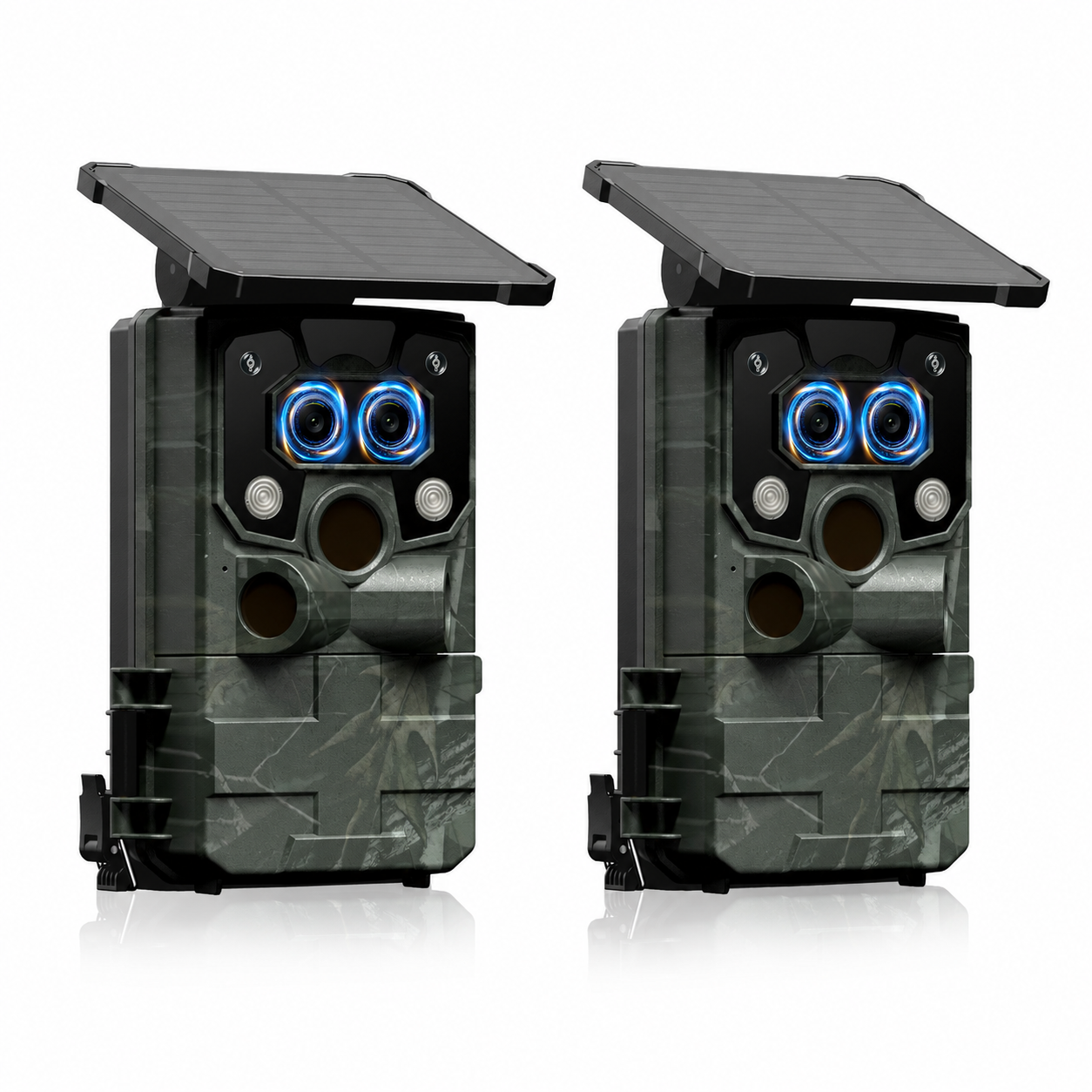 Campark TC37 Solar Trail Camera 4K 60MP Dual Lens WiFi with Night