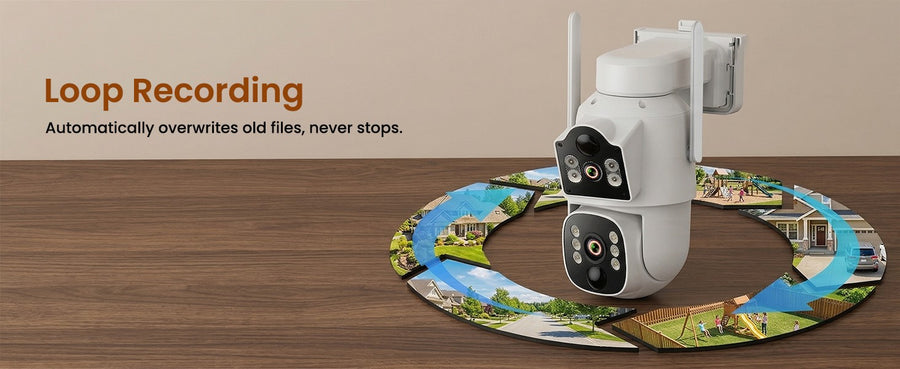 Campark SC61 LTE SECURITY CAMERA _ LOOP RECORDING