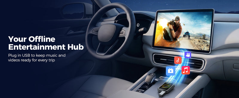 RC23 USB drive support for offline entertainment