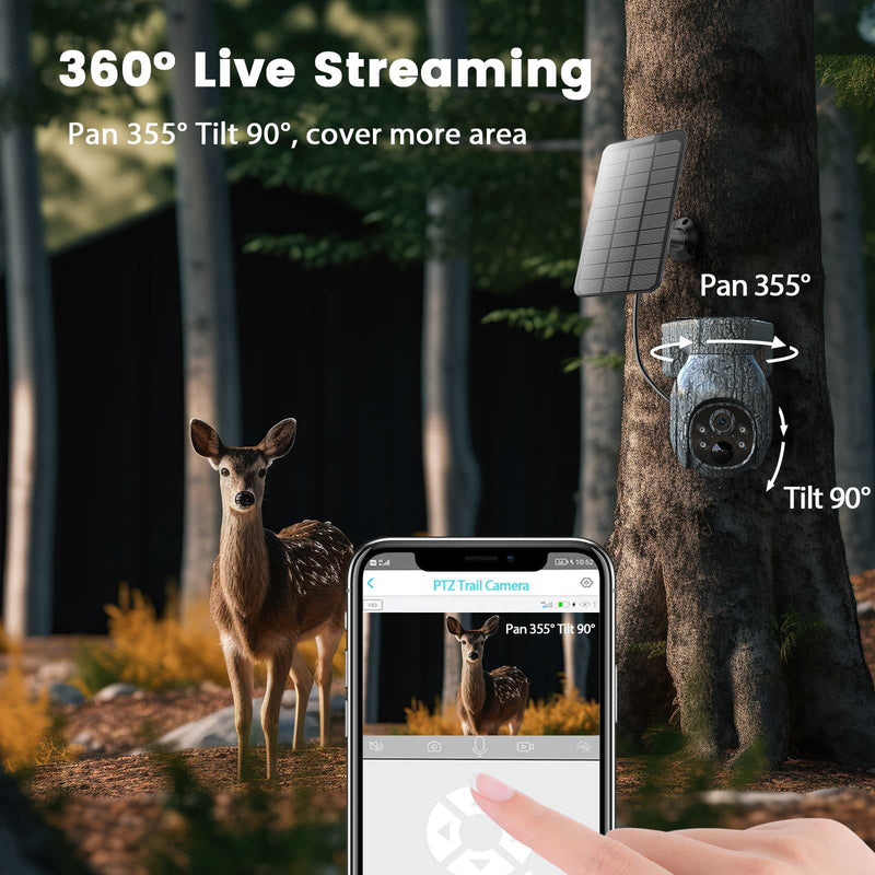 355° Pan, 90° Tilt — Total Scene Control
