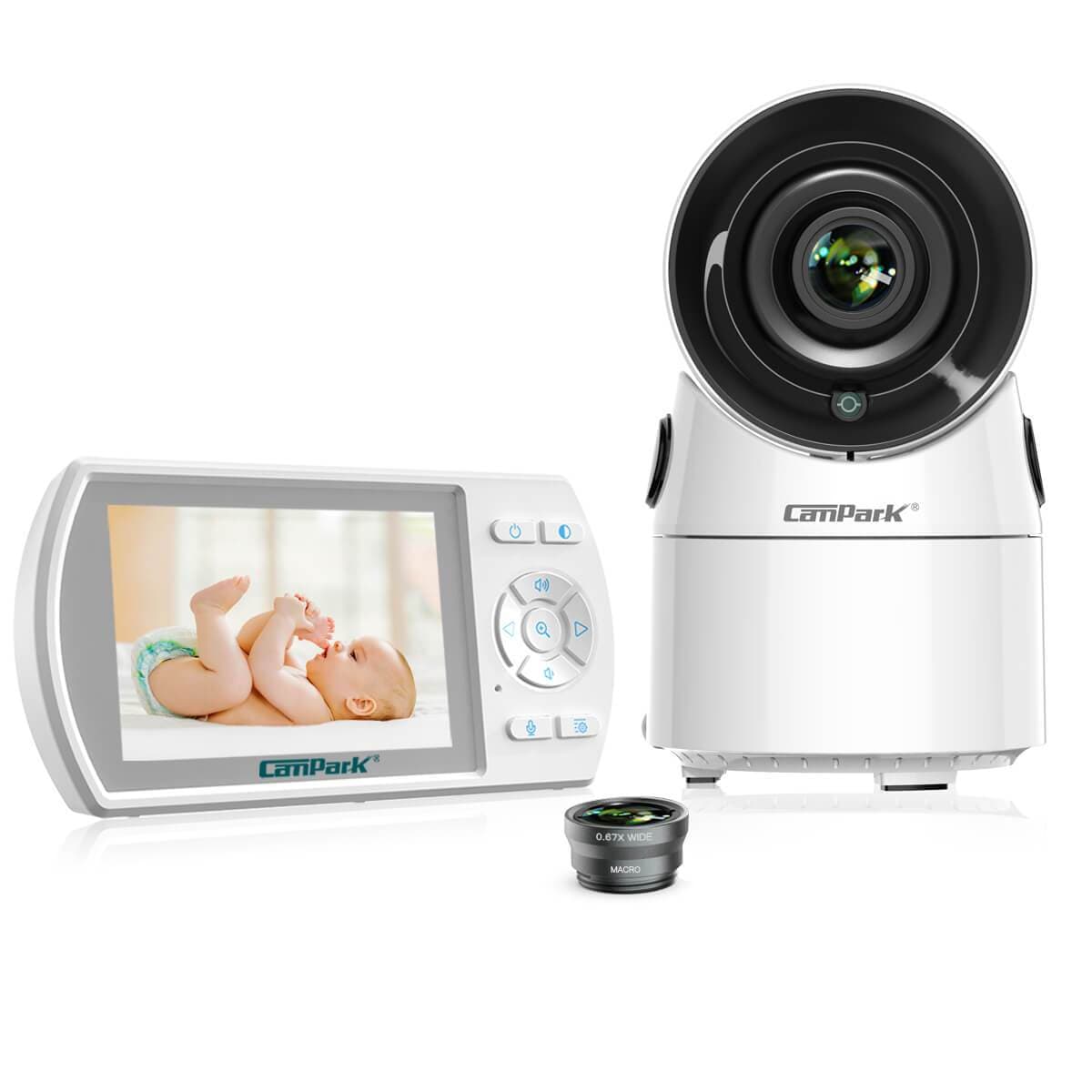 Campark BM30 inch Screen Wireless Baby Monitor with Camera