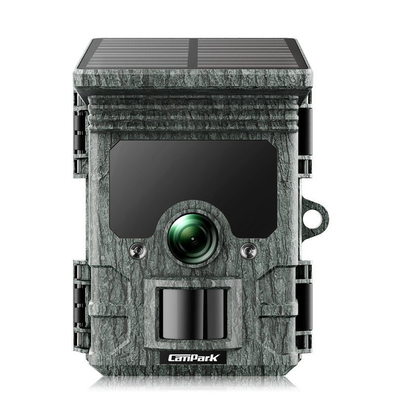 Campark T150 2K 30MP Caméra de suivi WiFi Bluetooth à énergie solaire