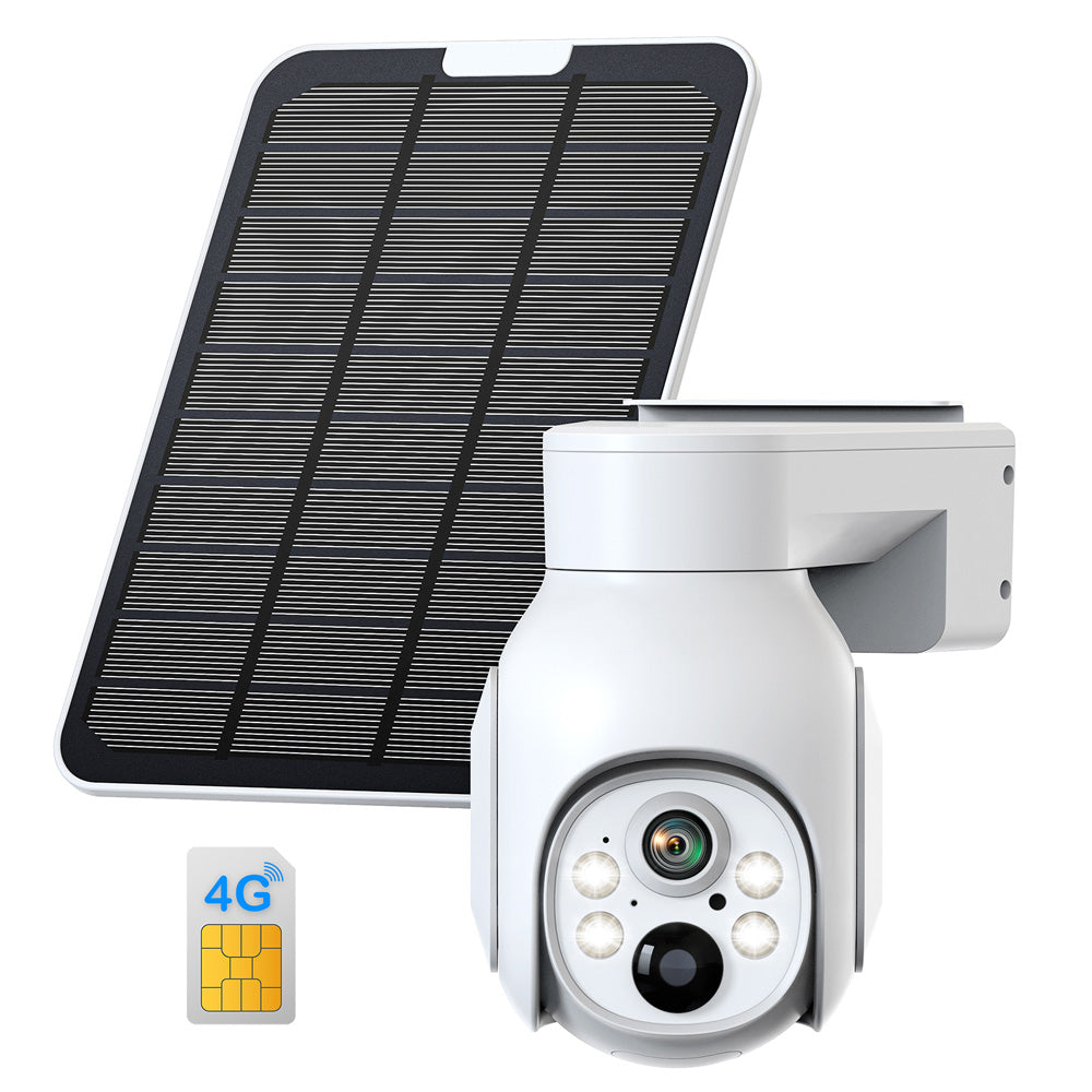 Campark 2K 4G LTE Cellular Solar PTZ Trail Camera Security Camera With SIM  Card