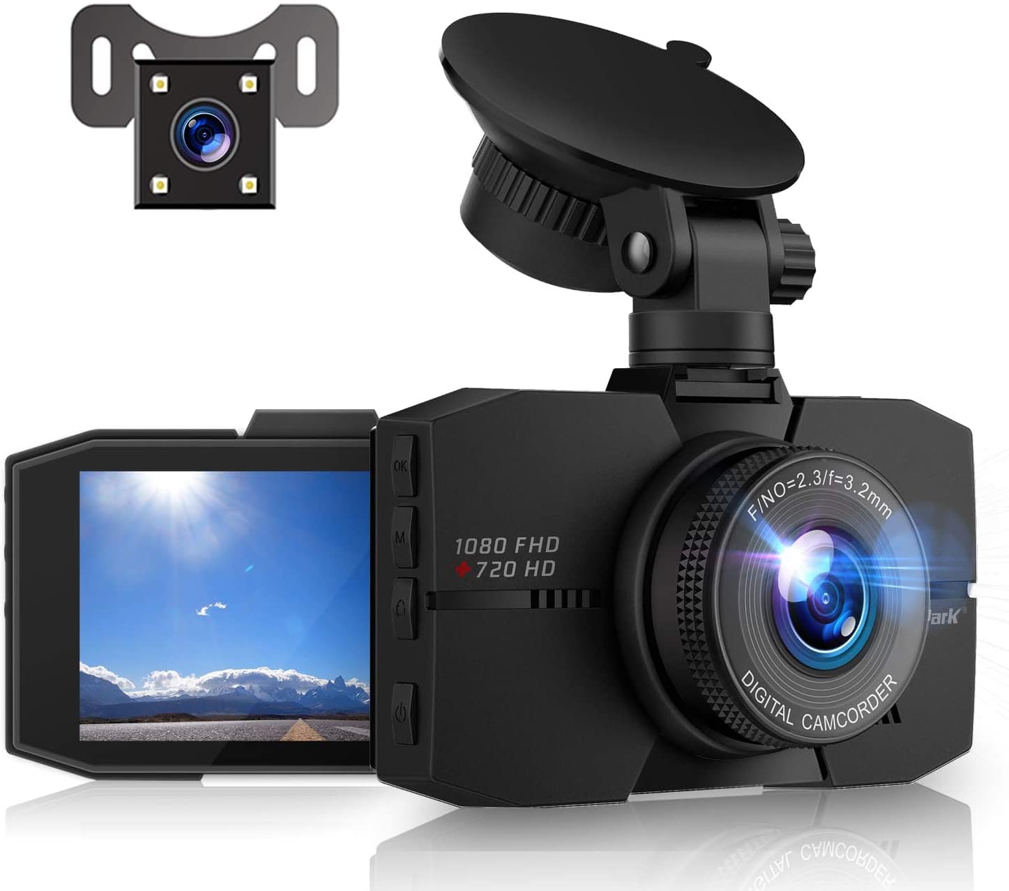 Best Dash Camera Front And Rear - Campark – Campark - Focus on Cameras
