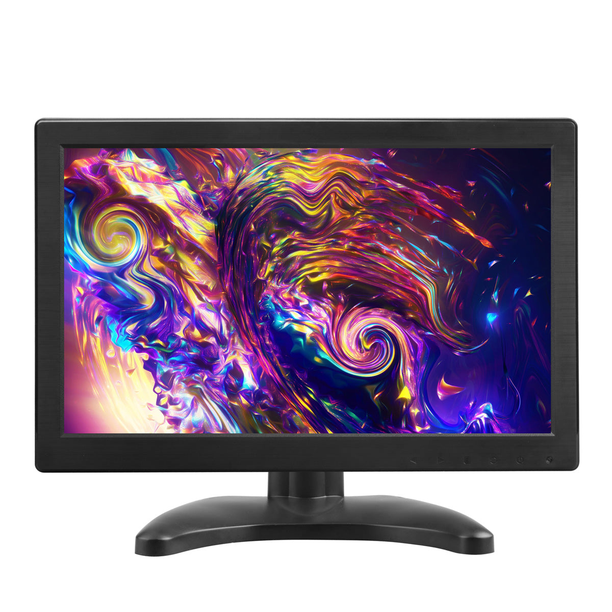 Campark D126 12" 1366x768 HDMI Monitors, LCD Display w/Speaker, HDMI/VGA/AV Port for PC/Security/CCTV System/Raspberry Pi（Only Available In Europe）