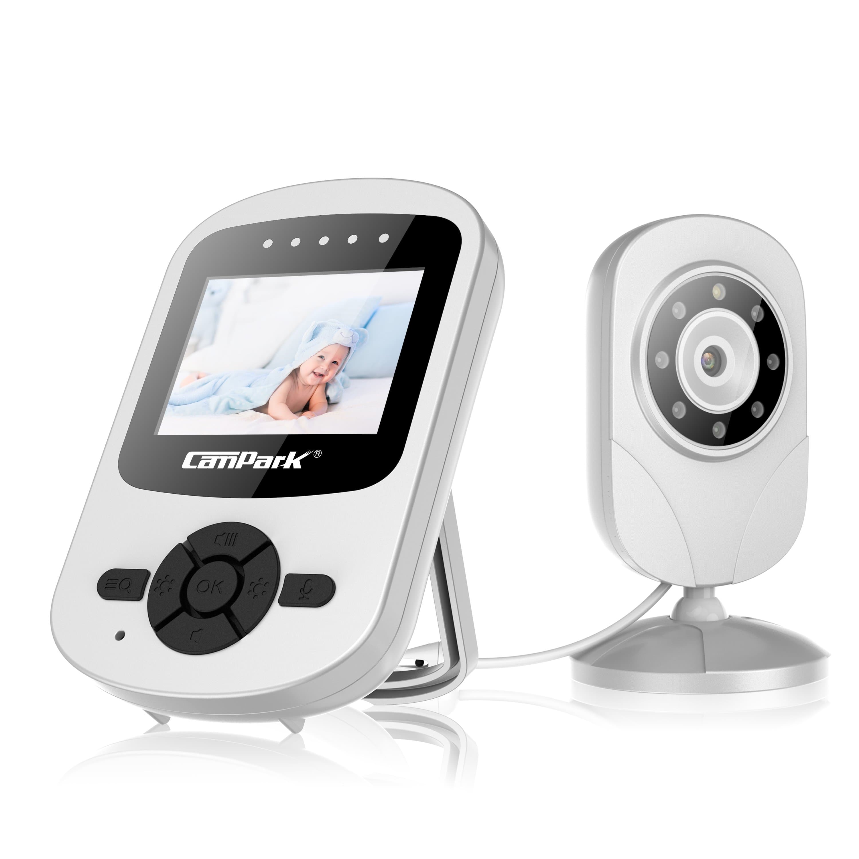 Campark Video Baby Monitor with Camera Infant Optics Digital Cam