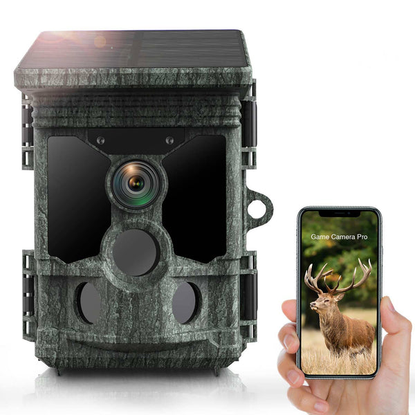 Campark T180 TC08 WiFi Bluetooth Trail Camera, 2025 Upgraded to 112MP+4K