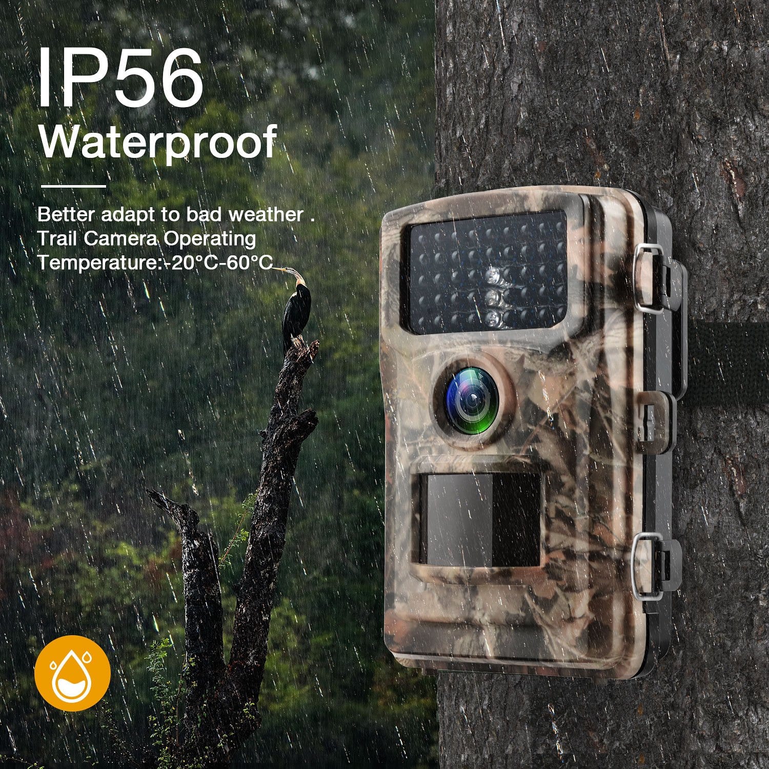 Campark T40-1 waterproof Trail Camera