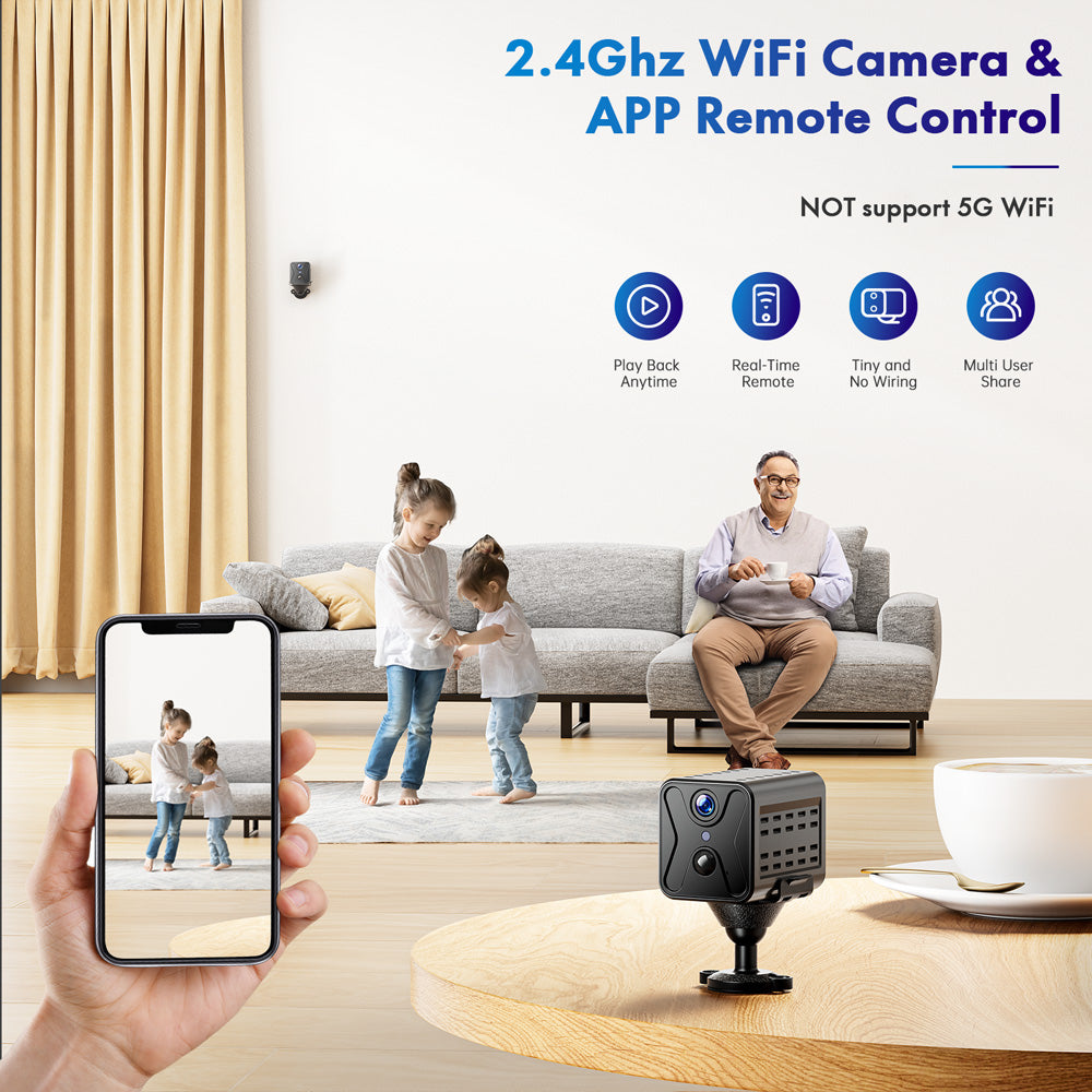 Wifi Mini Indoor Security Camera - Campark – Campark - Focus on Cameras