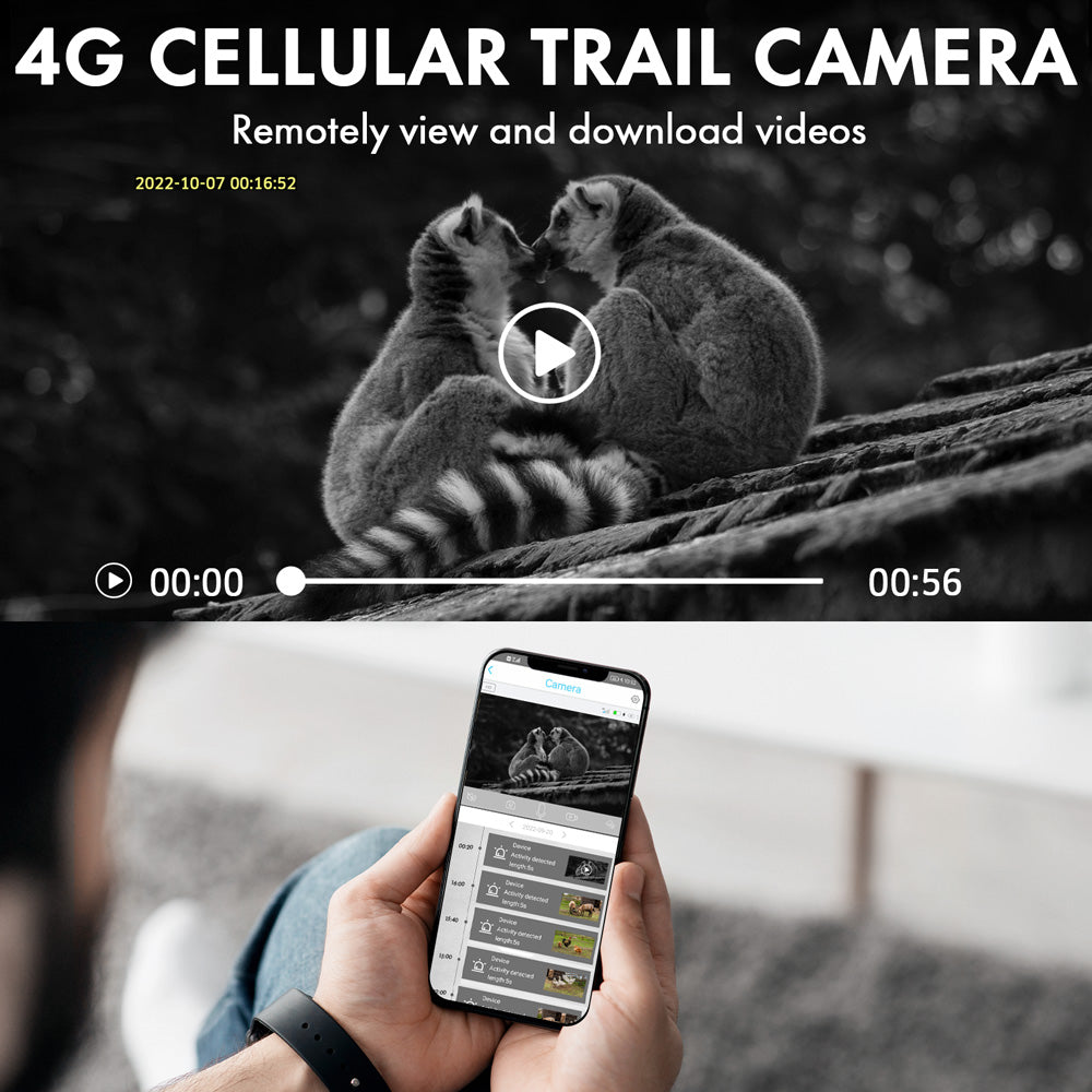 4G trail camera