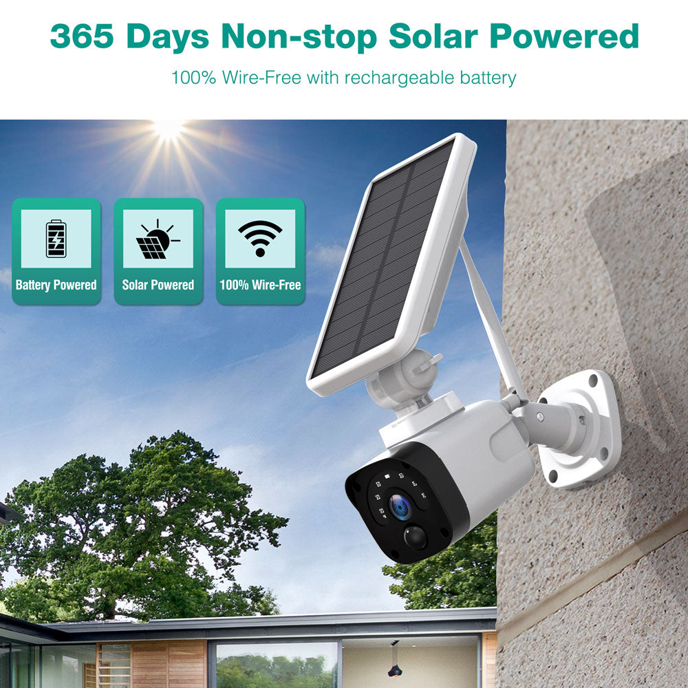 Campark SC04 4MP 100% Wireless Wifi Solar Security Camera With HDMI Output Support
