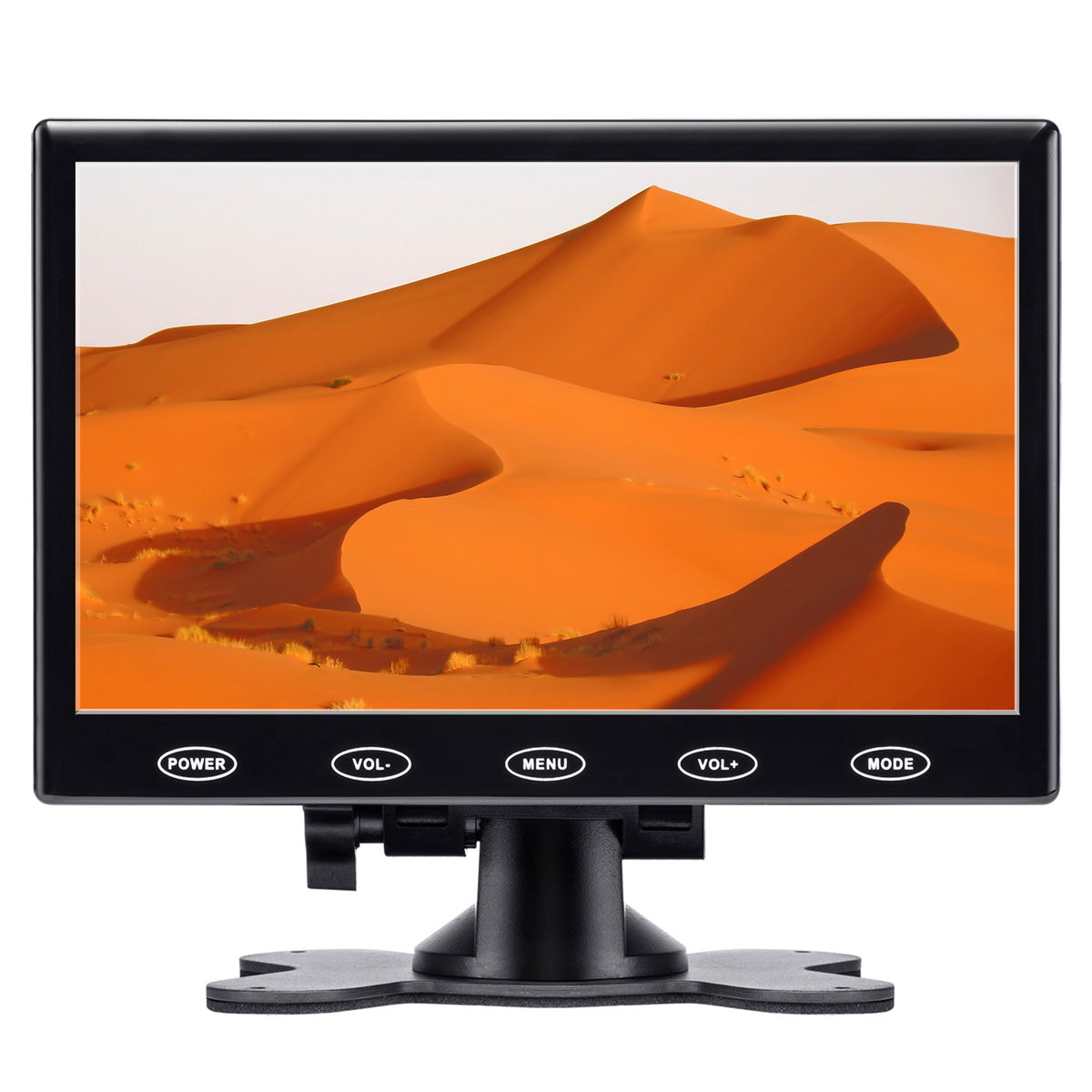 Campark WR730P 7'' 1024 x 600 Security Monitor, Support VGA/AV/HDMI/USB Interface（Only Available in Europe）