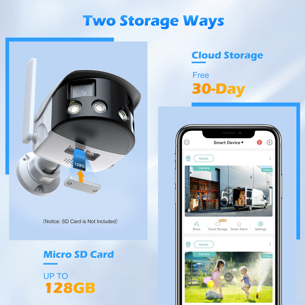 180° Ultra-Wide View Security Camera - Campark – Campark - Focus on Cameras