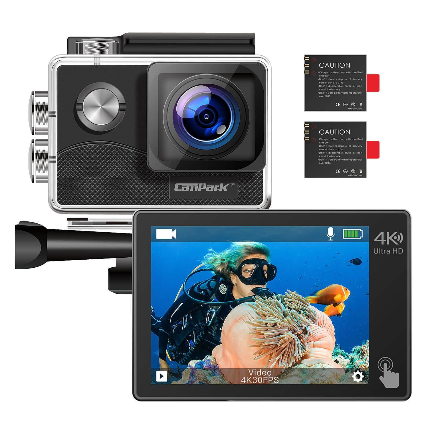 Campark Action Camera X15 with Touch Screen