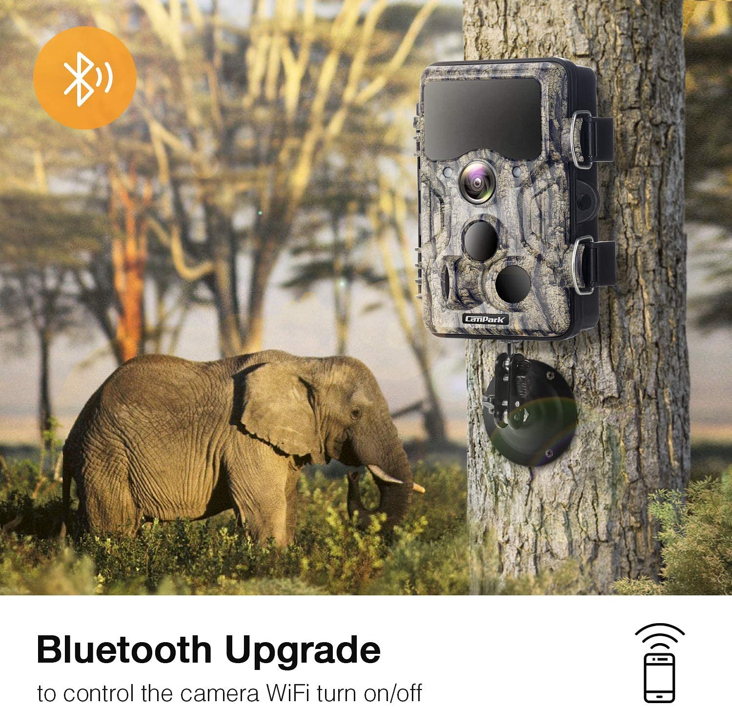 Campark Bluetooth Trail Camera-T86