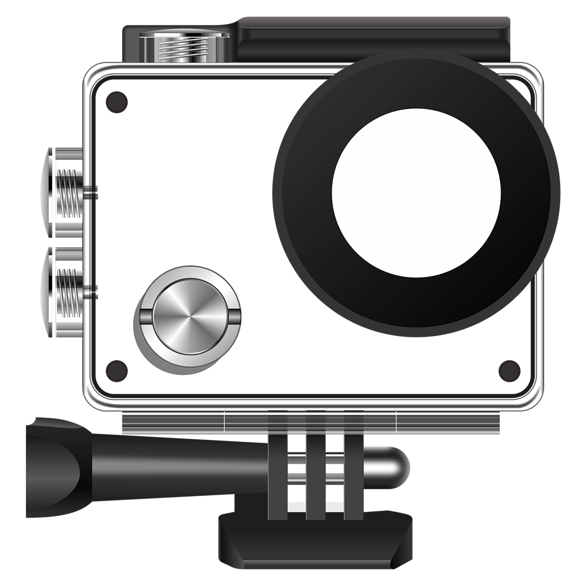 Waterproof case for diving Action camera